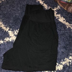 Aerie black pocketed lunge pants
